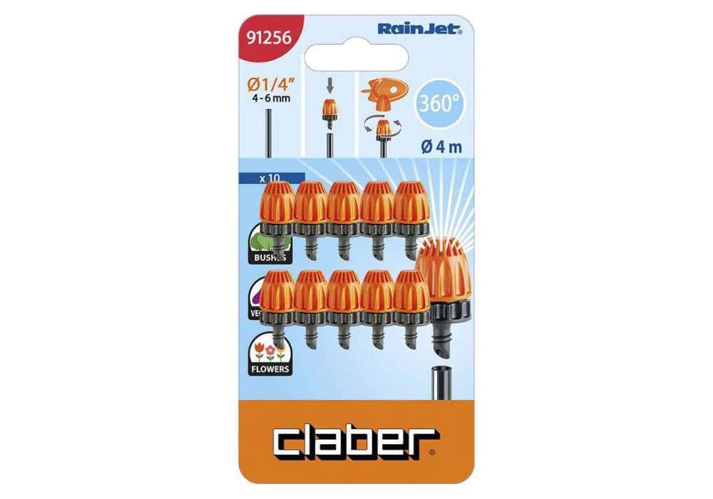 Claber 360° Micro-Sprinkler in packaging