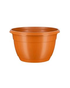 Teku Plastic Hanging Baskets - Terracotta - 7.7L