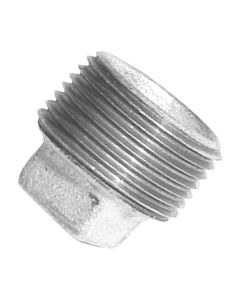 Galvanised Plug (Hollow)