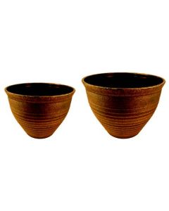 Decorative Bell Planter - Gold - 30L