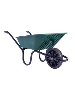 Haemmerlin Polypropylene Wheelbarrow - Green - 90ltr