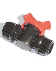 Male Male Ball Valve - ¾" x ¾" BSP