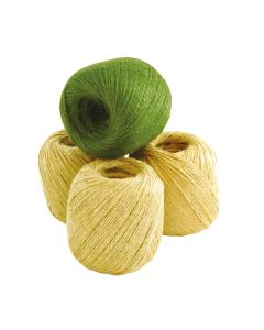 Natural Jute Twine - Green - 200m