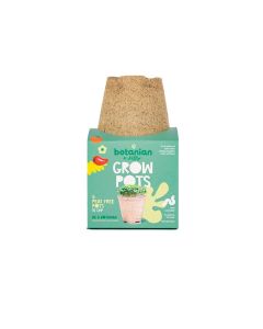 Jiffy Peat Free Round Grow Pots - 10cm (6)