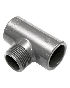 PVC Male Branch Tee Fitting - 63mm x 2” x 63mm