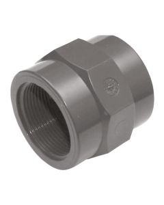 PVC Threaded Socket Fitting - 1½" x 1½"