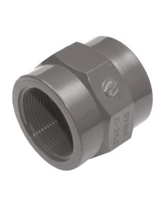 PVC Female Threaded Adaptor Fitting - 20mm x ½"