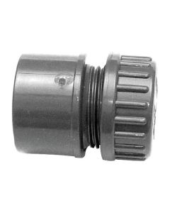 PVC Stop End Set Fitting - 50mm x 1¼"