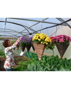 Twin Support Braces for Polytunnels