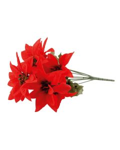 Poinsettia Picks - Red