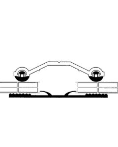 Aluminium Glazing Bar Cap