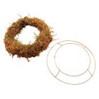 Raised Round Wreath Frames - 8"