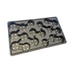 Aeroplas Carry Trays - 5° / 18 Cells - Grey - 9cm Round Pots