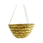 Banana Rope & Mixed Leaf Baskets - 35cm / 14"