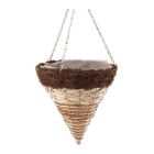 Banana/Maize Rope & Salim Cone Baskets - 30cm / 12"