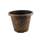 Florence Round Planter - Gold - 8.5L