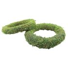 Padded Moss Effect Wreath Rings Without Integral Wire - 8"