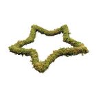 Padded Moss Effect Star - 12"