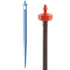 Netafim PCJ Dripper & Prevo Stake Assembly - 2l/h