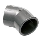 PVC Plain 45° Elbow Fitting