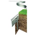 Rite Edge Lawn Edging - Brown - 10.2cm x 2.4m