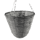 Grey Willow Bell Hanging Basket - 30cm / 12"