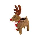 Salim Reindeer Planter - Brown