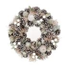 Soft Green Natural Wreath - 30cm