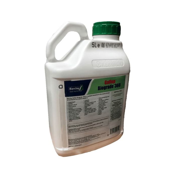 Glyphosate 360 1L Equivalent to Roundup Weedkiller – Pest and Lawn Warehouse